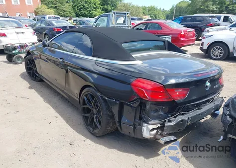 2012 BMW 650I z USA, uszkodzony, nr VIN WBALZ3C55CC397345